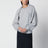 Mélangegraues Sweatshirt aus Baumwolle