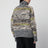 Mehrfarbiger Oversize-Cardigan aus Jacquardwolle