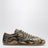 Beige leather sneakers