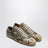 Beige leather sneakers