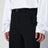 Pantaloni con cintura neri in lana