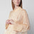 Semi-sheer beige shirt