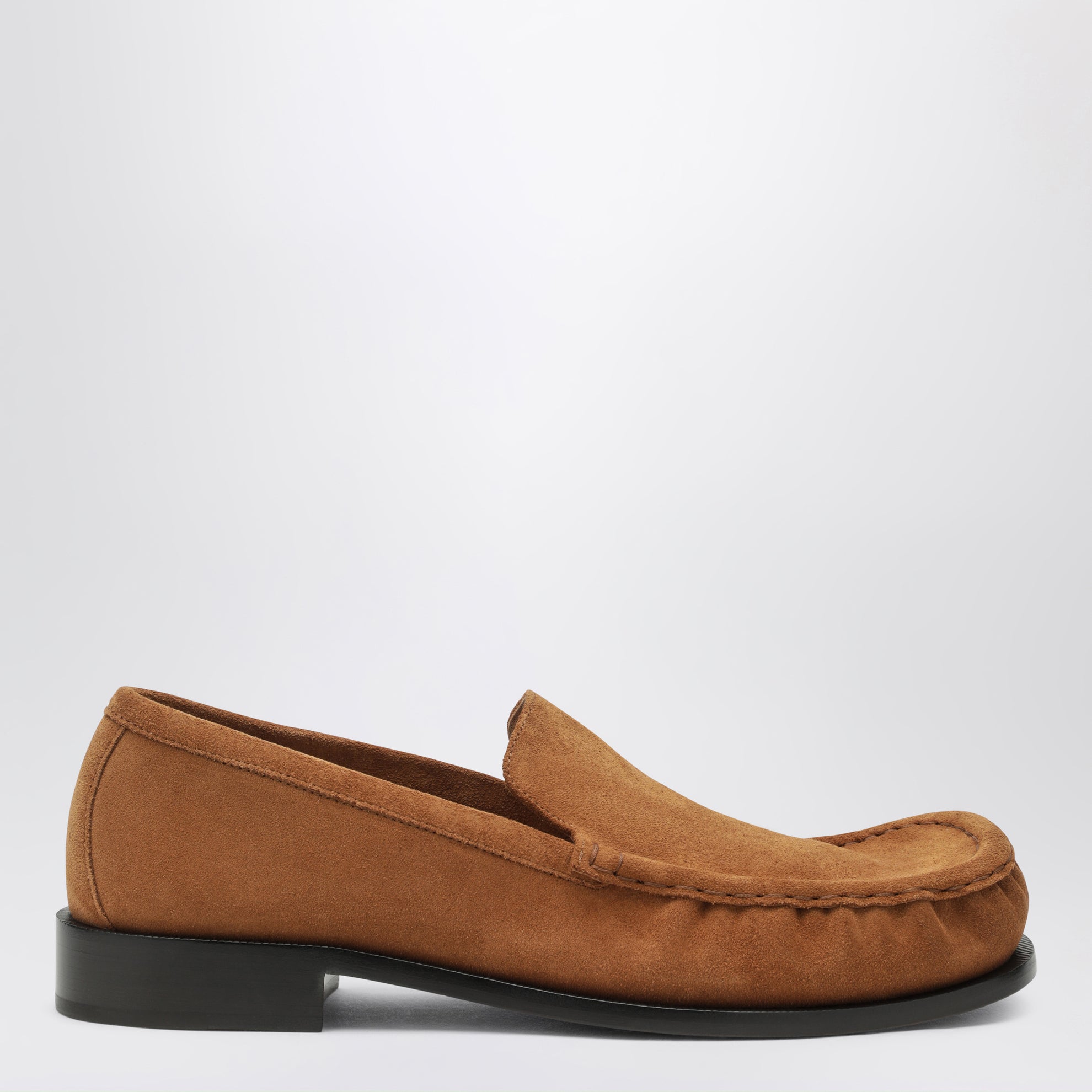 Mocassins en daim marron