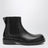 Bottines Chelsea en cuir noir