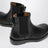 Bottines Chelsea en cuir noir