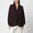 Dark brown Tokio cardigan in cashmere blend