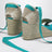 Espadrillas Bailey acquamarina