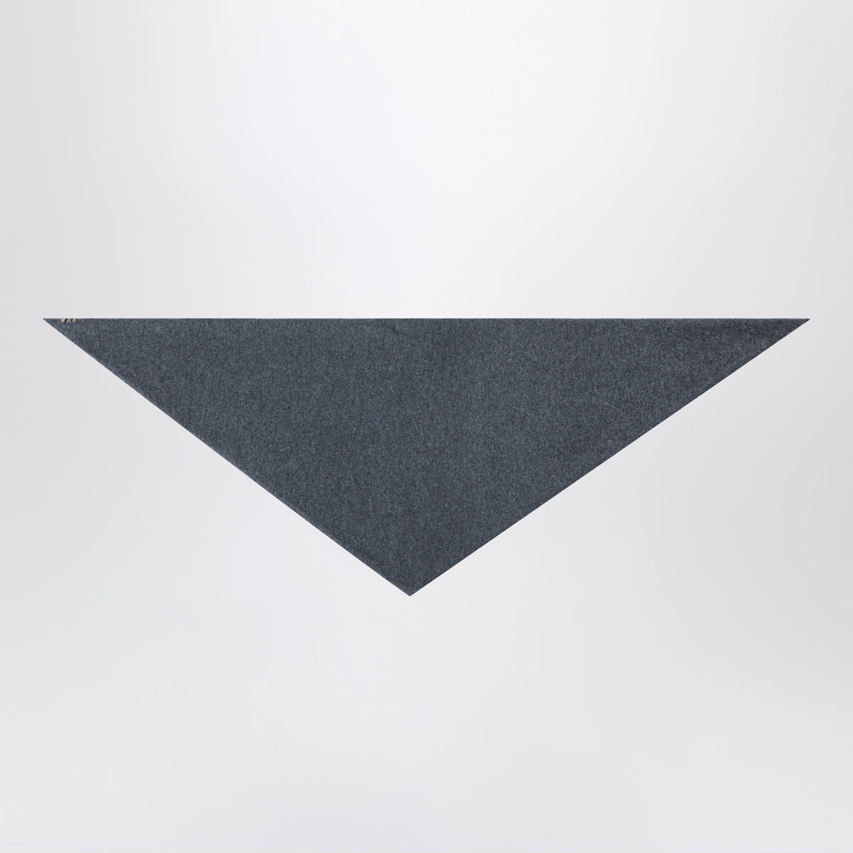 Dark grey N°35 Bandana in cashmere