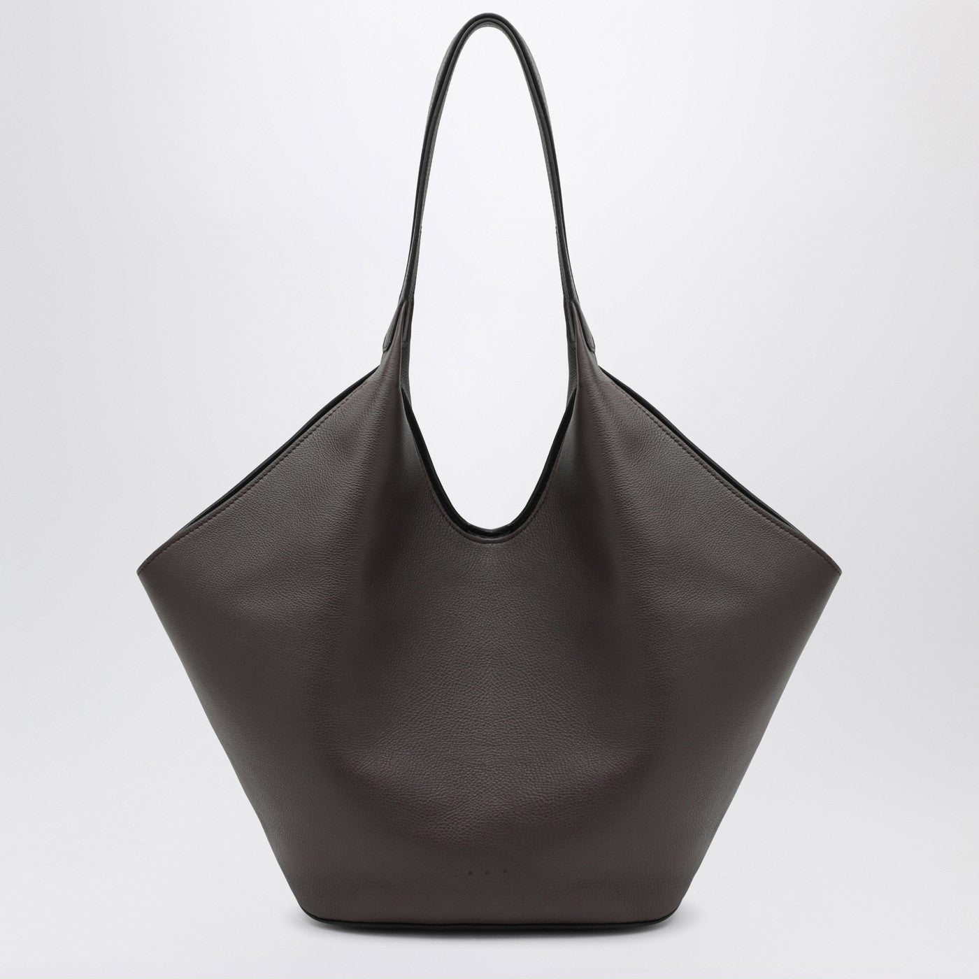 Sac fantôme en cuir noisette