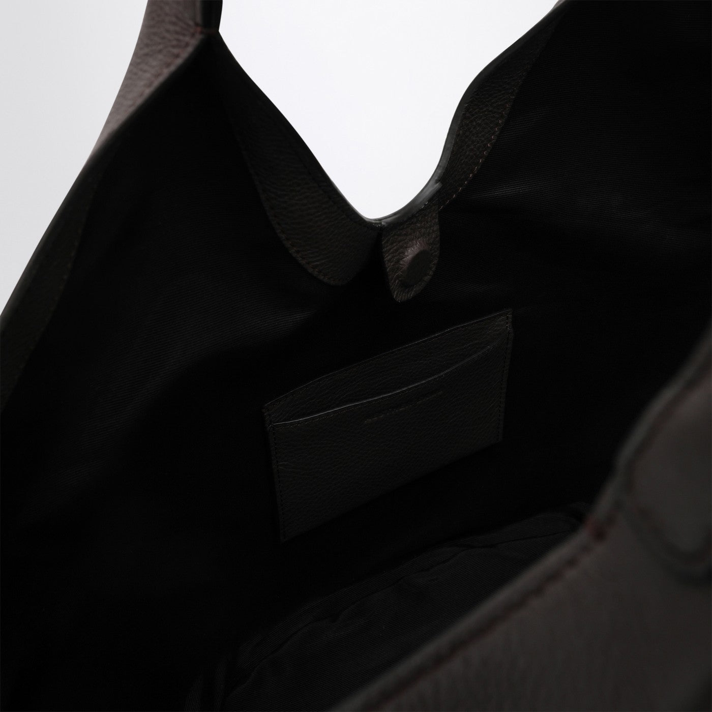 Sac fantôme en cuir noisette