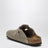 Sabots Boston taupe en daim