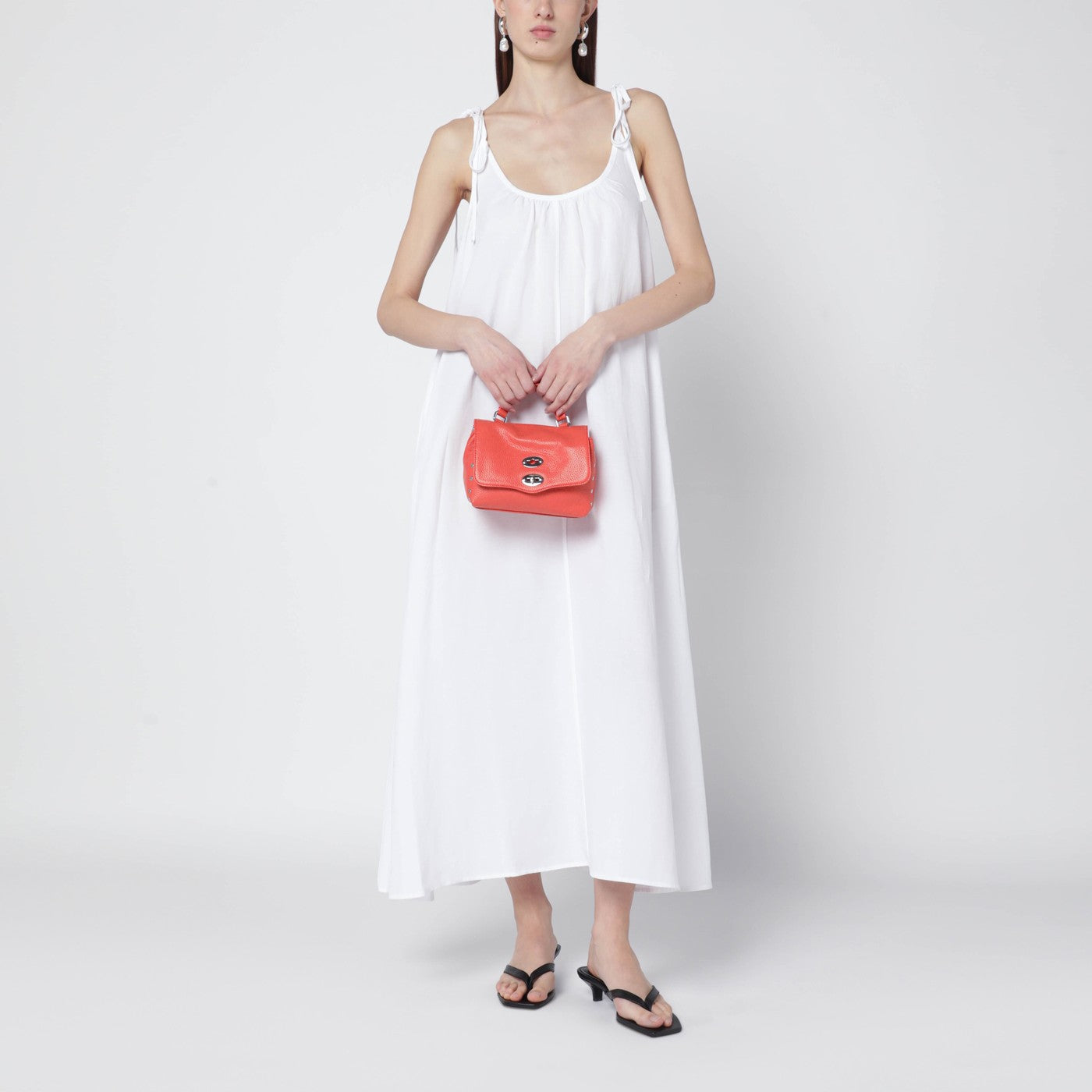 Rote Postina-Baby-Bag