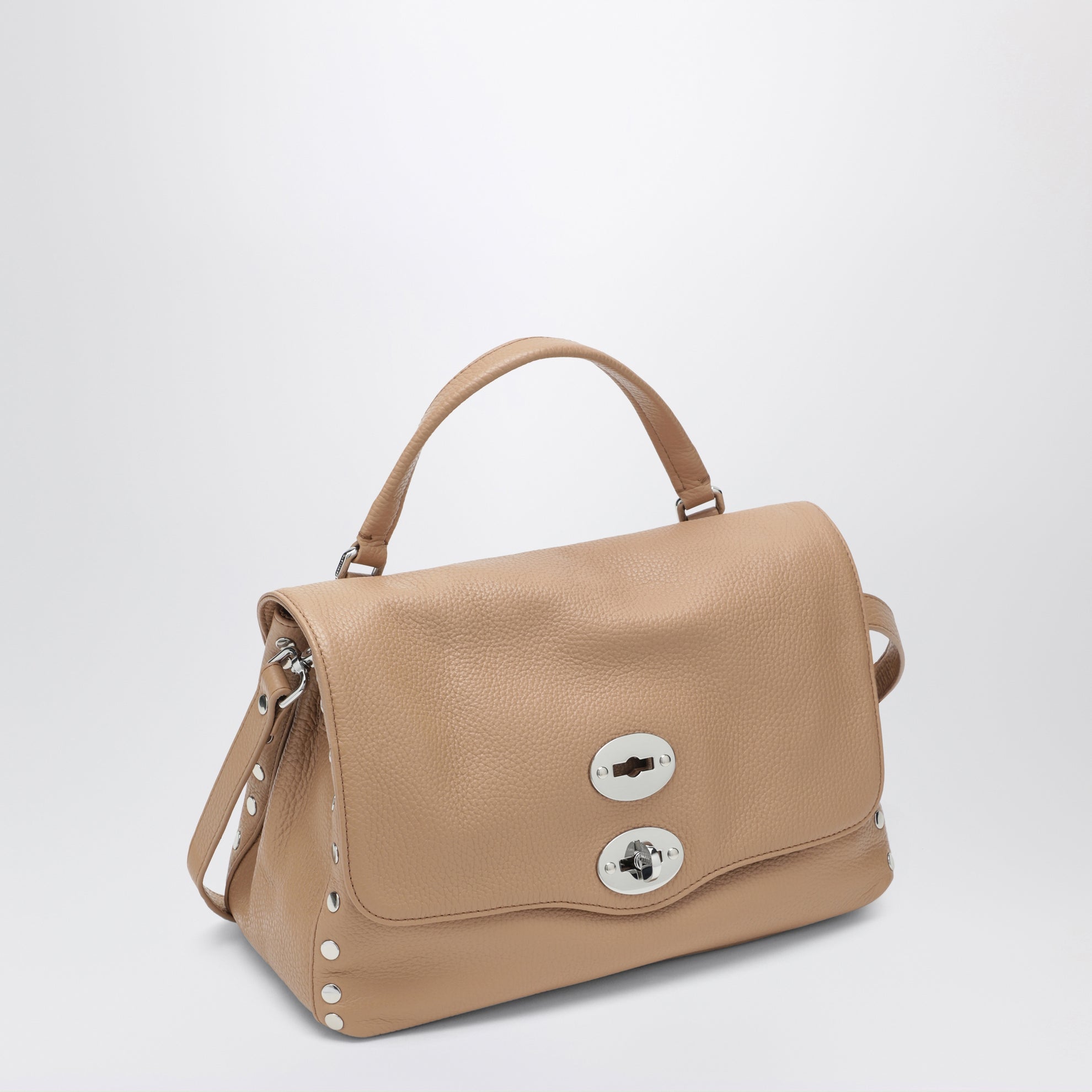 Borsa Postina piccola marrone cantuccio