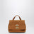 Postina Baby Tasche aus Nubukleder in Brandy
