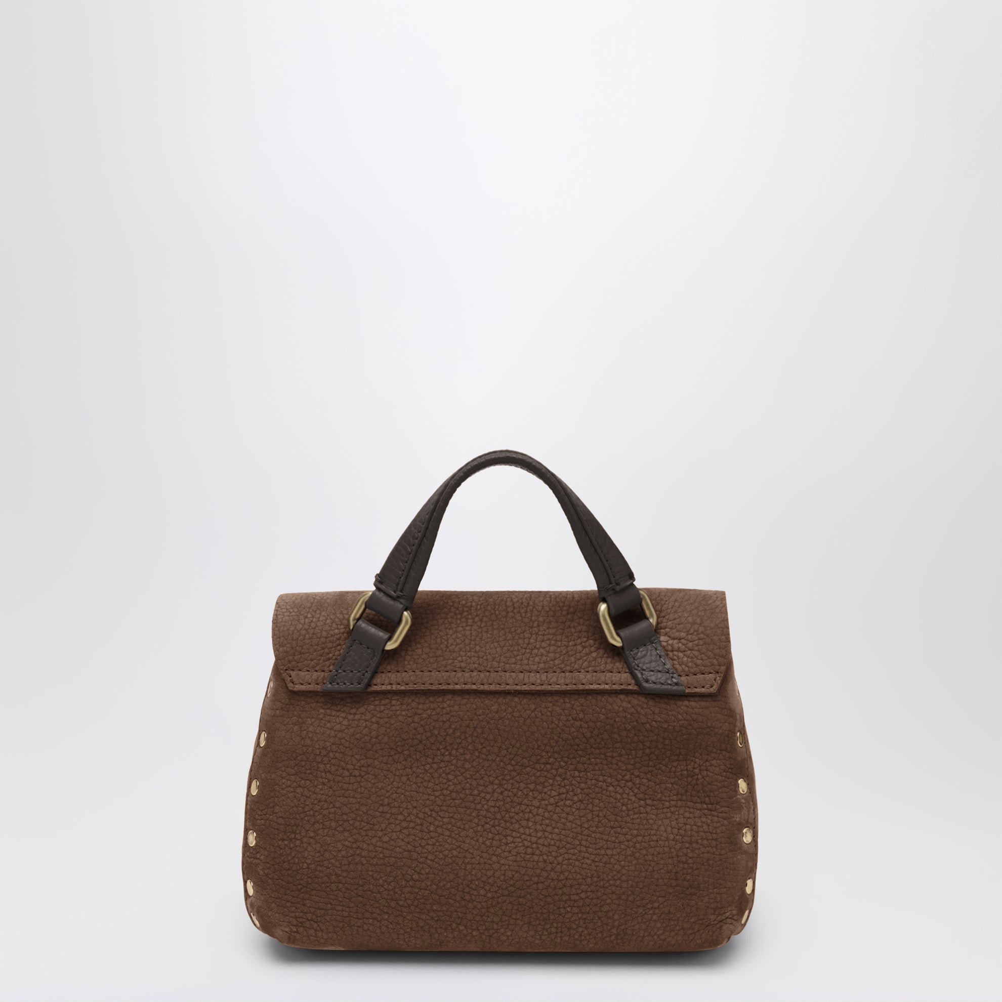 Sac Postina Baby en nubuck marron