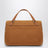 Small Postina bag in Brandy nubuck