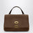 Borsa Postina piccola marrone in nabuk