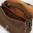 Borsa Postina piccola marrone in nabuk