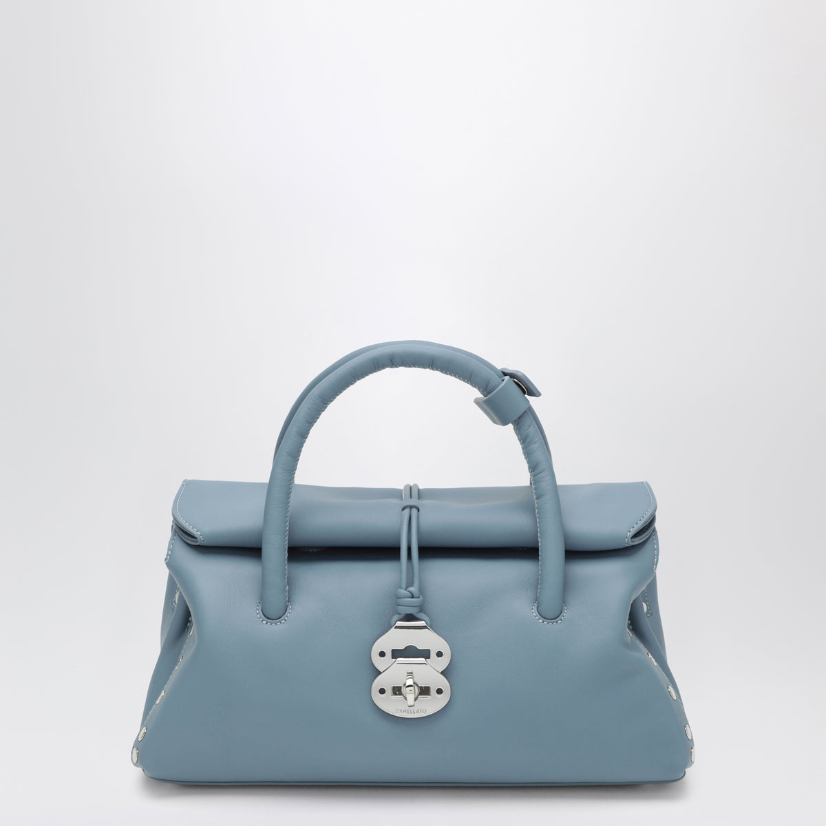 Borsa tote Dotta Centauro piccola azzurra