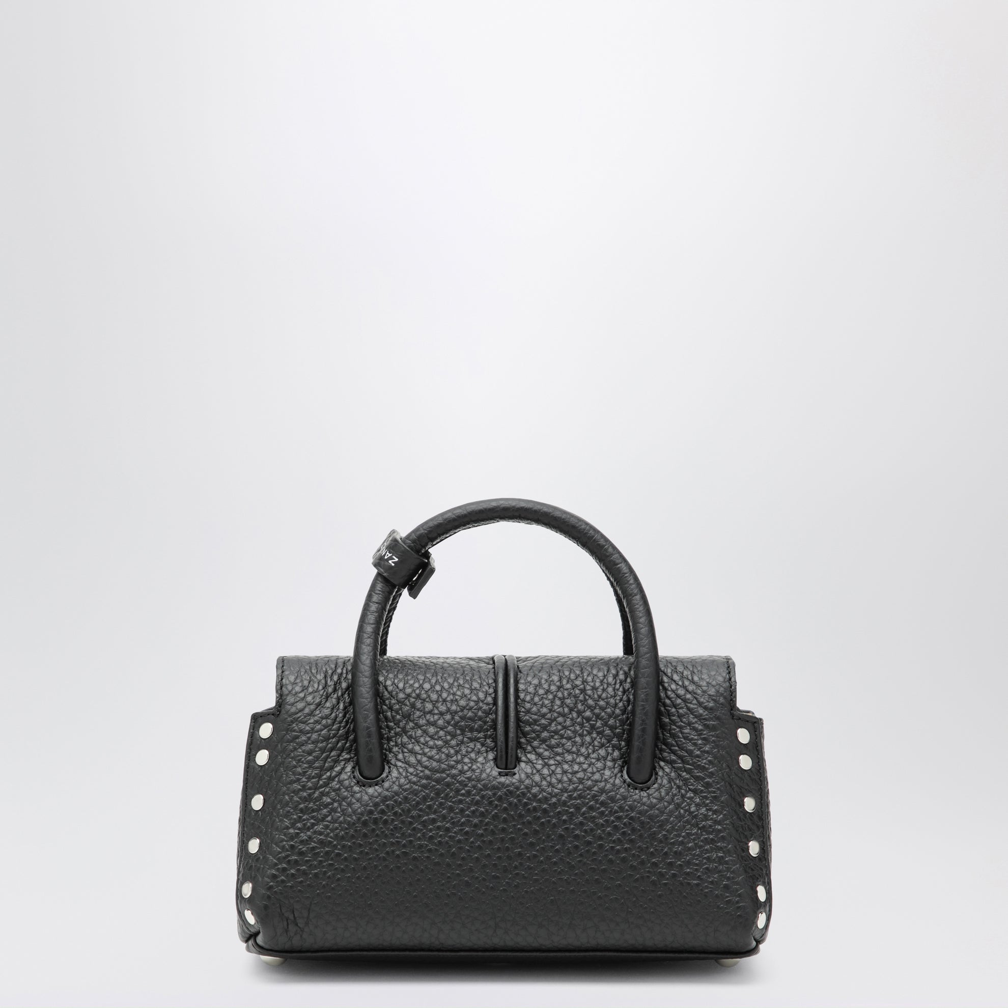Dotta Baby black grained leather bag