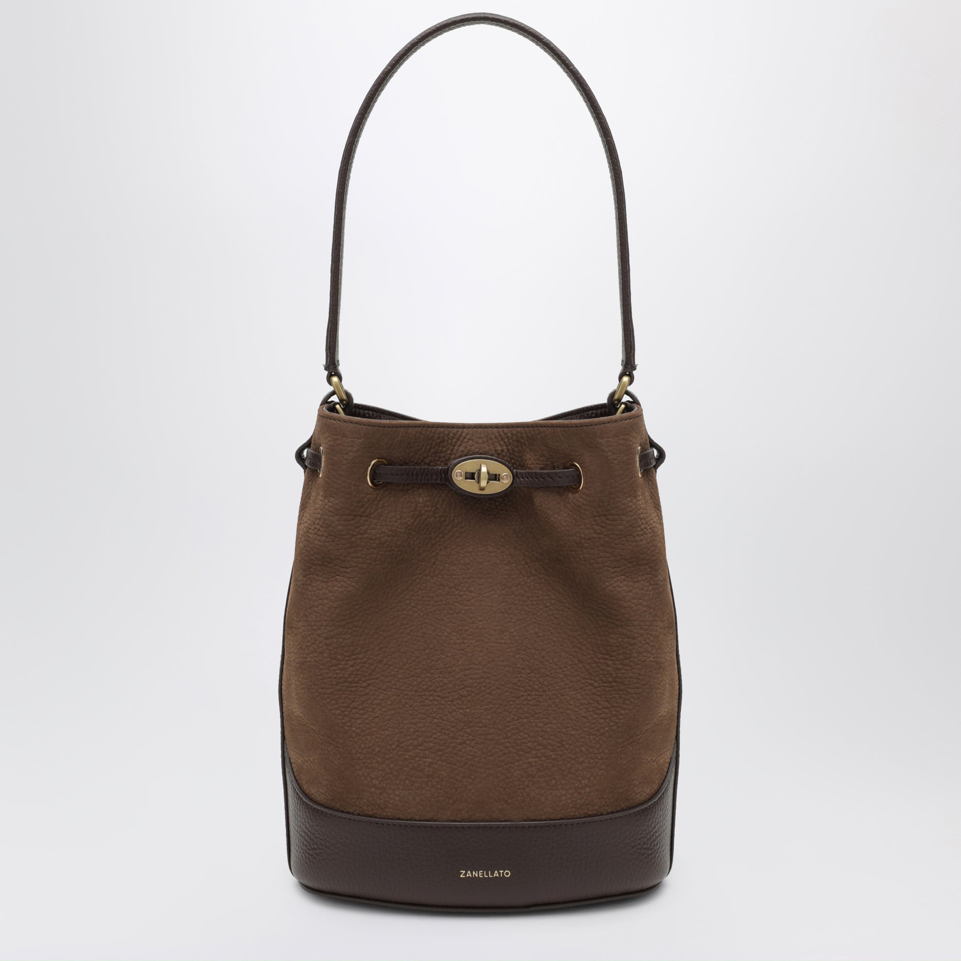 Sac Mondà en nubuck marron