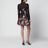 Mini-robe Valiant noire en lin et soie
