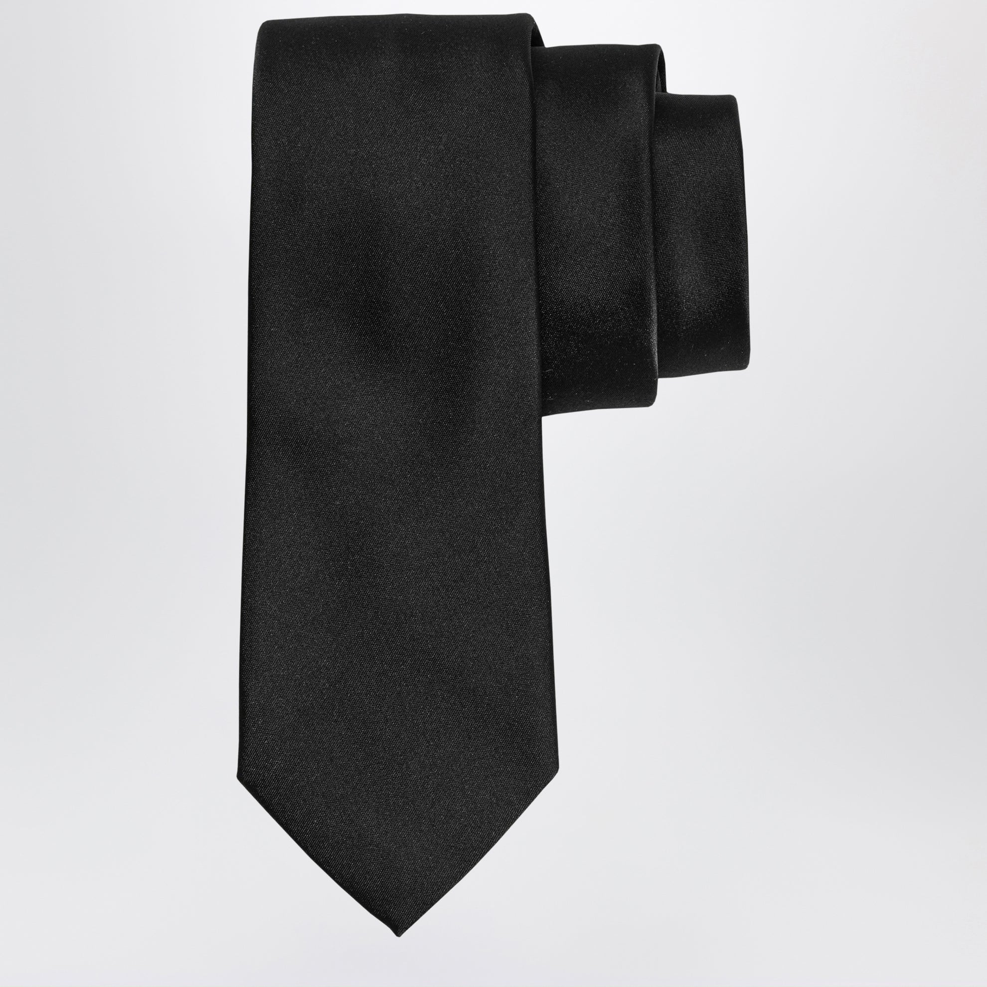 Black Silk Tie