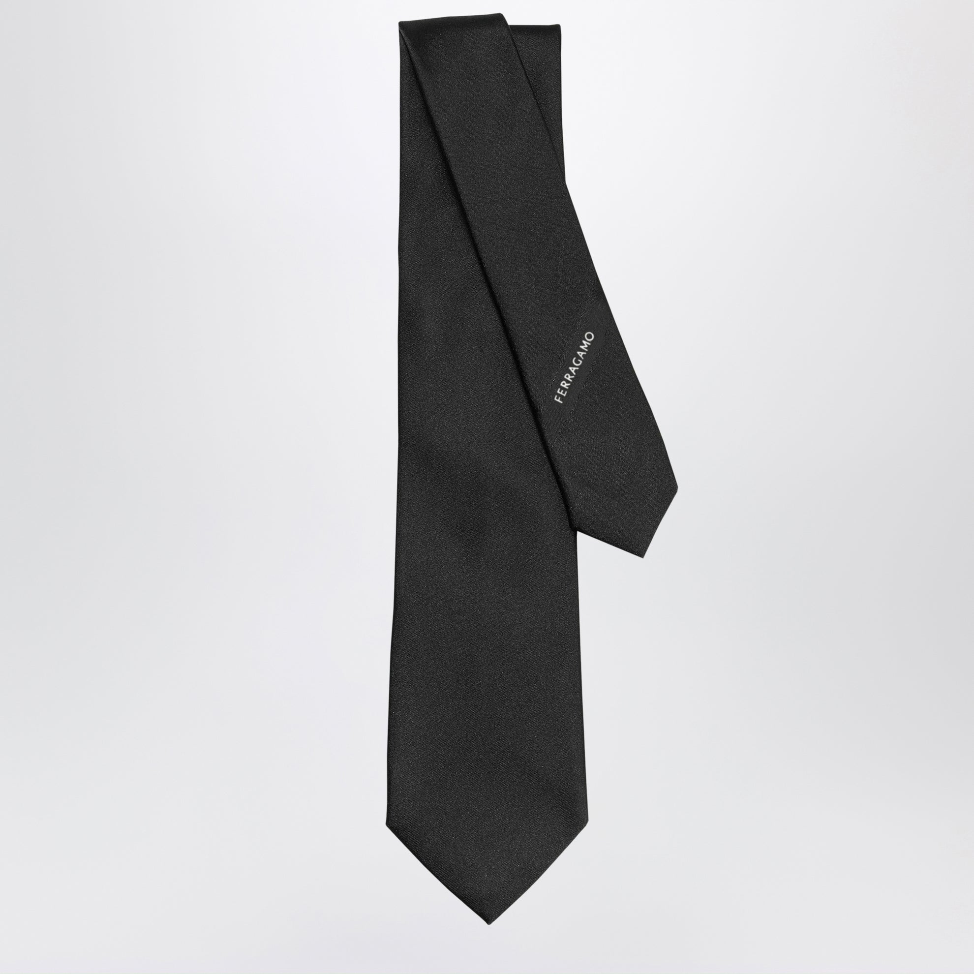 Black Silk Tie