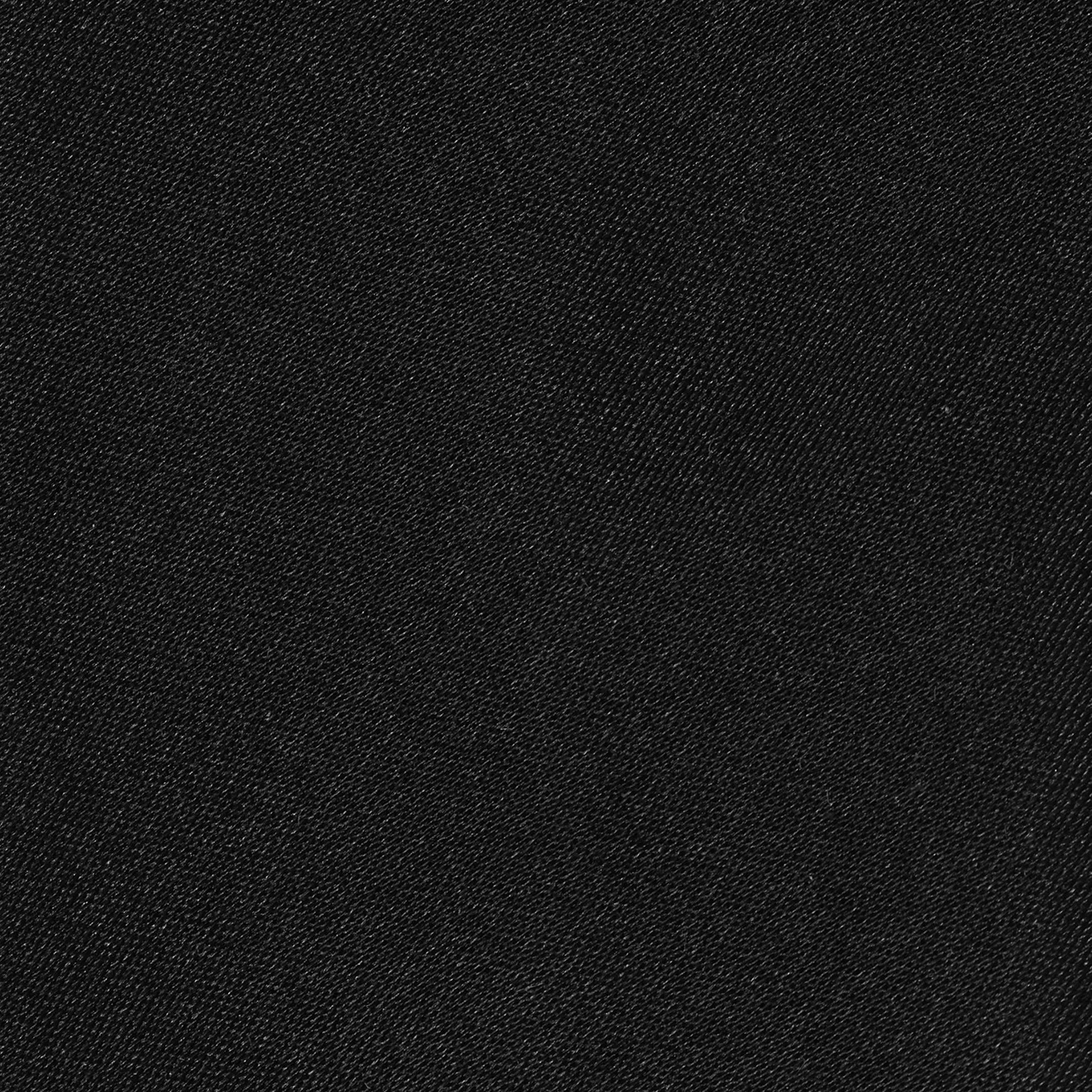 Black Silk Tie