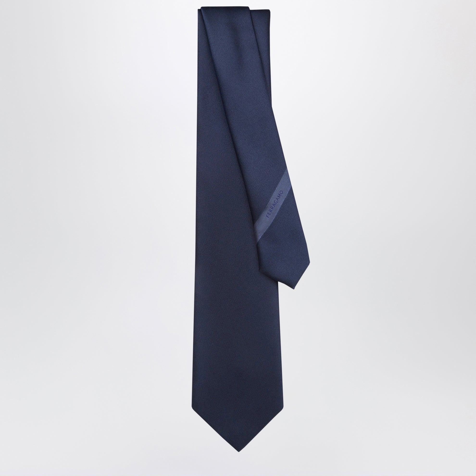 Midnight Blue Silk Tie
