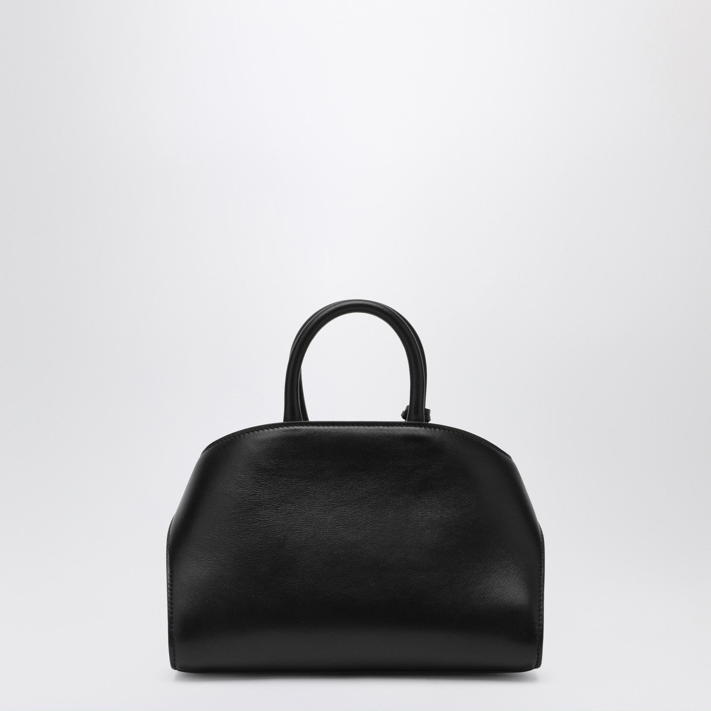 Mini Hug black leather handbag