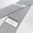 Cravatta grigio perla con micro quadretti in seta