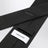 Cravatta jacquard nera in seta