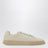 Mascarpone-colored leather sneakers