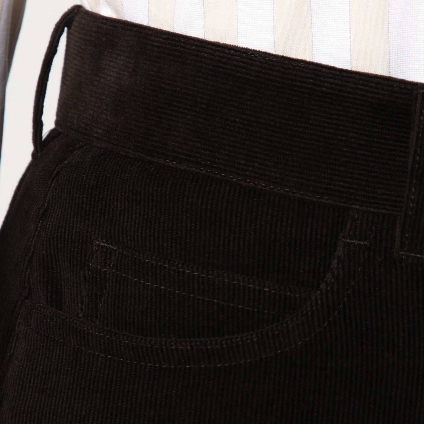 Pantalone a zampa color Espresso