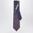 Navy Blue/Red Dachshund Print Silk Tie