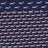Navy Blue/Red Dachshund Print Silk Tie
