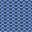 Blue/Light Blue Gancini Print Silk Tie