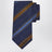 Medium Blue Regimental Jacquard Tie