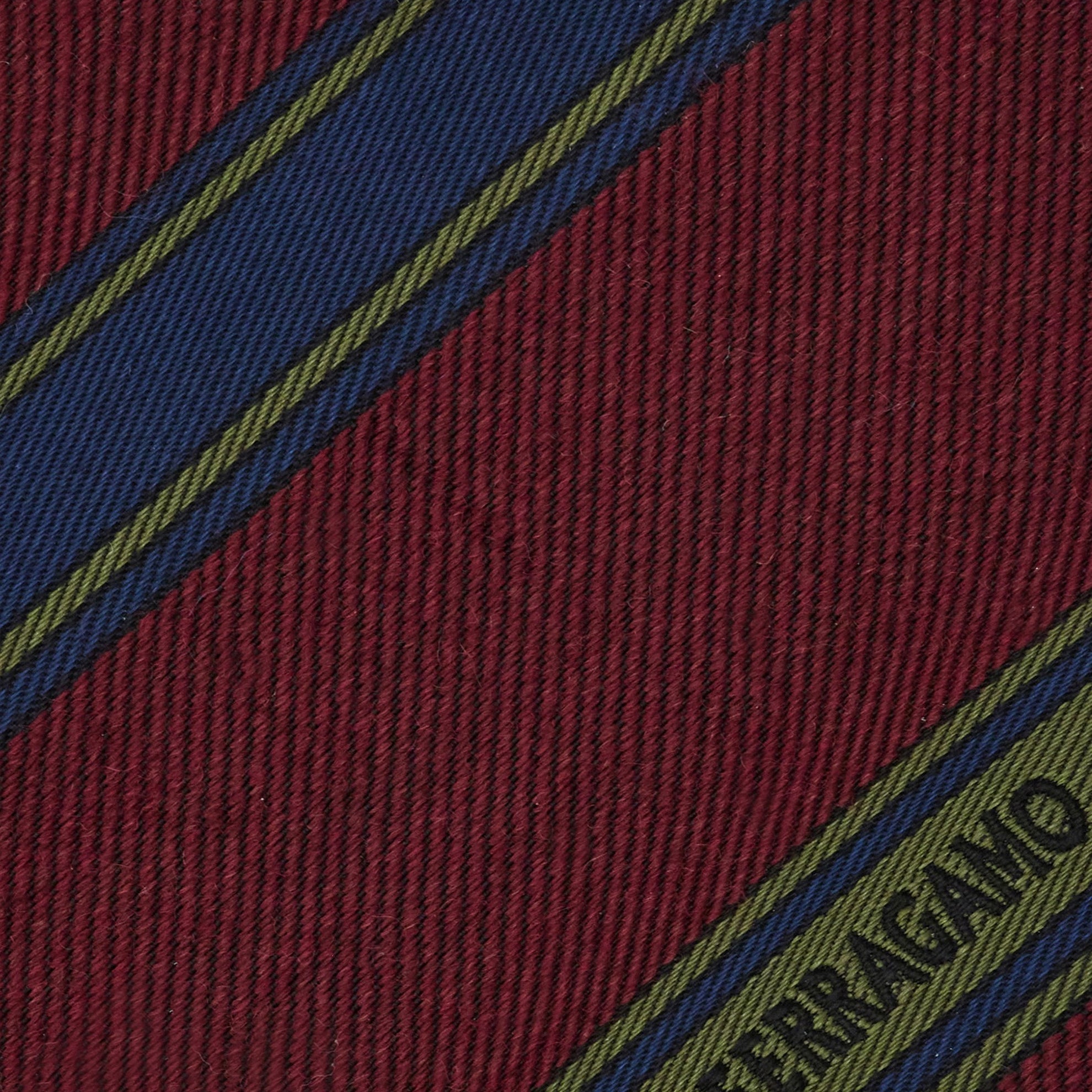 Bordeaux/Red Regimental Jacquard Tie