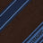 Cravate jacquard régimentaire marron/vert
