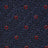 Cravatta Gancini Chevron blu navy / rosso