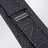 Cravatta in seta stampa Pois Marine/Marrone