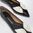 Soft bow ballerina flats Black/Mascarpone