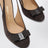 Escarpins slingback Vara à nœud Marron foncé