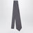 Dark blue Gancini silk jacquard tie