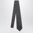 Brown silk tie with Gancini print