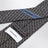 Brown silk tie with Gancini print
