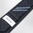 Cravate Gancini bleu foncé en soie jacquard