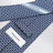 Blue Gancini silk jacquard tie